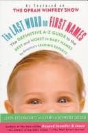 Tapa de The last word on first names