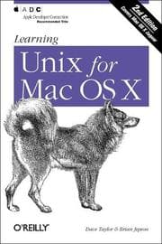 Tapa de Learning Unix for Mac OS X