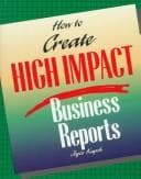 Tapa de How to create high impact business reports