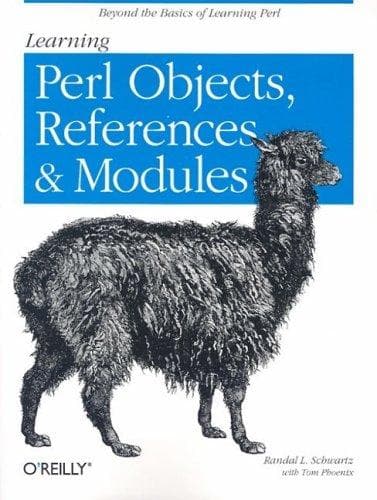 Tapa de Learning Perl objects, references, and modules