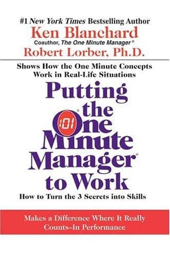 Tapa de Putting the One Minute Manager to Work