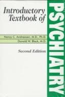Tapa de Introductory textbook of psychiatry