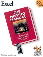 Tapa de Excel the Missing Manual (Missing Manual)