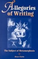 Tapa de Allegories of writing