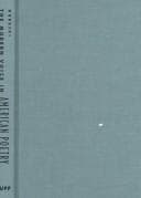 Tapa de The Modern Voice in American Poetry