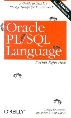 Tapa de Oracle PL/SQL Language Pocket Reference