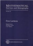 Tapa de Free lattices