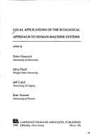 Tapa de Local applications of the ecological approach to human-machine systems