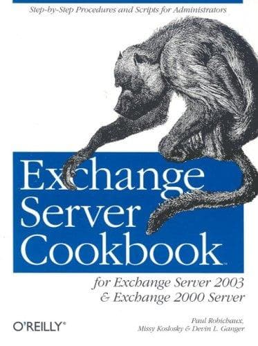 Tapa de Exchange server cookbook