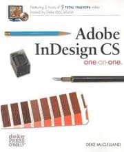 Tapa de Adobe InDesign CS one-on-one
