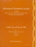 Tapa de Advanced standard Arabic through authentic texts and audiovisual materials =