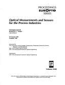 Tapa de Optical measurements and sensors for the process industries
