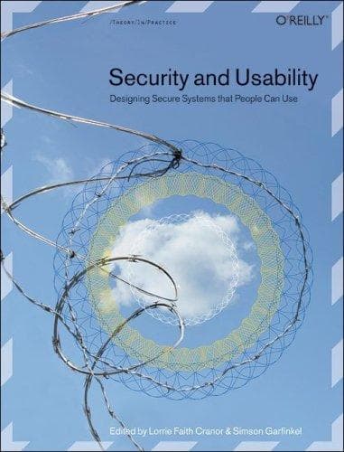 Tapa de Security and Usability