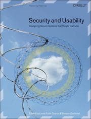 Tapa de Security and Usability