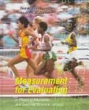 Tapa de Measurement for evaluation in physical education and exercise science