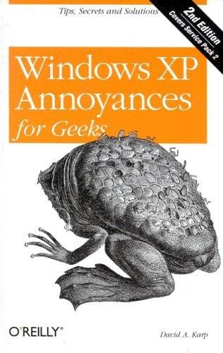 Tapa de Windows XP Annoyances for Geeks