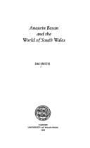 Tapa de Aneurin Bevan and the world of South Wales