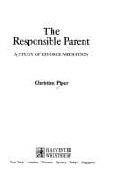 Tapa de The responsible parent