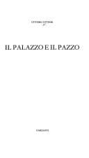 Tapa de Il palazzo e il pazzo