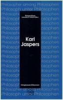 Tapa de Karl Jaspers, philosopher among philosophers = Philosoph unter Philosophen
