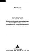 Tapa de Verkehrte Welt