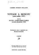 Tapa de Voyage à Moscou (juin-juillet 1935)