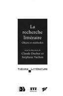Tapa de La Recherche littéraire
