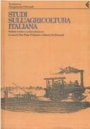 Tapa de Studi sull'agricoltura italiana