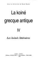 Tapa de La koiné grecque antique