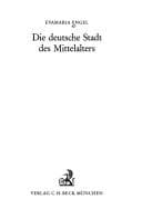 Tapa de Die deutsche Stadt des Mittelalters