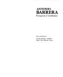 Tapa de Antonio Barrera