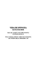 Tapa de Vida de Spinoza