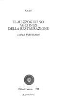 Tapa de Il Mezzogiorno agli inizi della restaurazione
