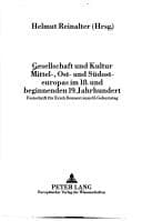 Tapa de Gesellschaft und Kultur Mittel-, Ost- und Südosteuropas im 18. und beginnenden 19. Jahrhundert