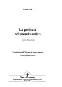 Tapa de La profezia nel mondo antico
