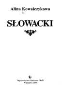 Tapa de Słowacki