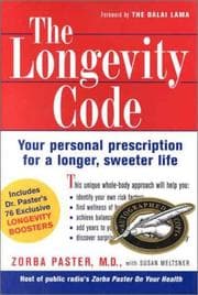 Tapa de The longevity code