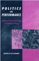 Tapa de Politics and performance