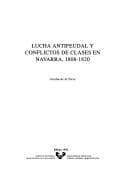 Tapa de Lucha antifeudal y conflictos de clases en Navarra, 1808-1820