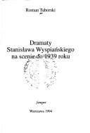 Tapa de Dramaty Stanisława Wyspiańskiego na scenie do 1939 roku