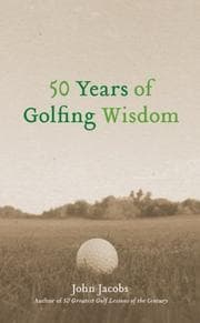 Tapa de 50 years of golfing wisdom