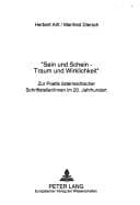 Tapa de Sein und Schein, Traum und Wirklichkeit