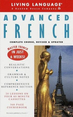 Tapa de Advanced French