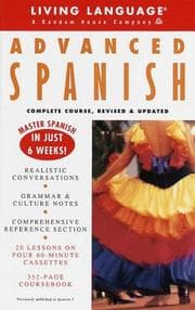Tapa de LL Advanced Spanish Package