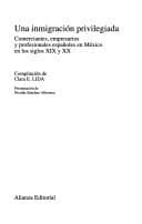 Tapa de Una inmigración privilegiada