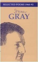 Tapa de Selected poems, 1960₋92