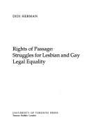 Tapa de Rights of passage