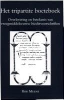 Tapa de Het tripartite boeteboek