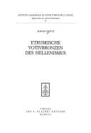 Tapa de Etruskische Votivbronzen des Hellenismus