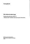 Tapa de Die Schweiz unterwegs